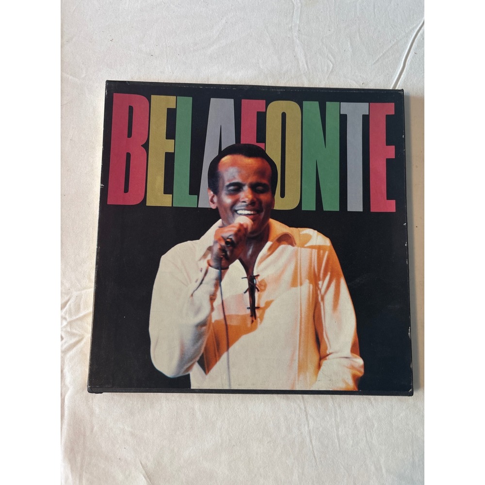 Harry Belafonte 3-LP Vinyl Box Set 12" Black Good 1983 BOMR RCA Compilation